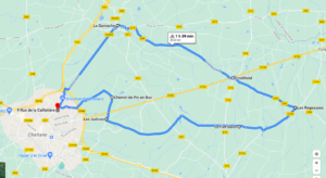 Parcours N25-30km-Bocage