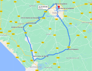 Parcours N40-24-46km-Bocage
