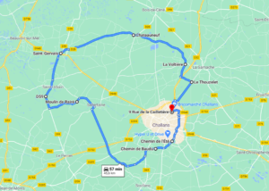 Parcours N40-28-45km-Marais