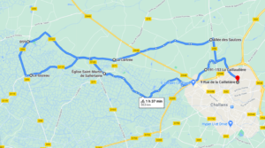 Parcours N43-30,2km-Marais