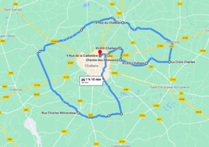 Parcours N604J-56km-Bocage