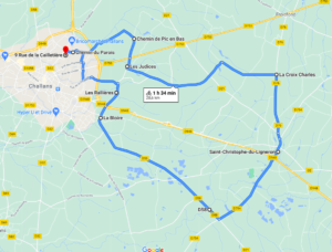 Parcours N31-28km-Bocage