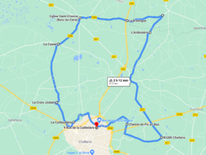 Parcours N40-06-42km-Bocage