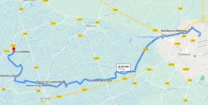 Parcours N13-33km-Marais