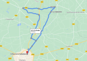 Parcours N26-31km-Bocage