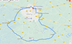 Parcours N30-32km-Marais