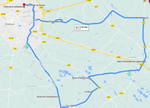 Parcours N34-30km-Bocage