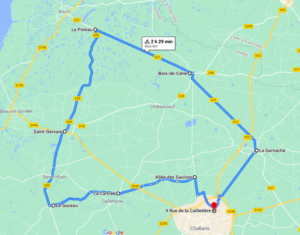 Parcours N40-31-47km-Bocage/Marais