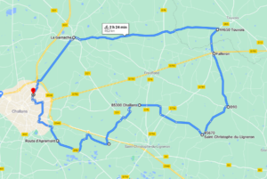 Parcours N50-04-49km-Bocage