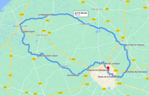 Parcours N50-07-50km-Bocage