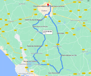 Parcours N50-08-50km-Marais