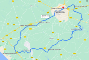 Parcours N50-11-50km-Marais