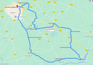 Parcours N50-14-51km-Bocage