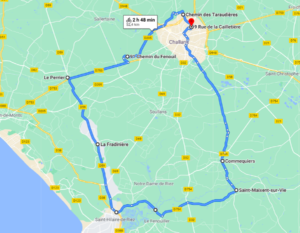 Parcours N50-17-53km-Bocage Marais