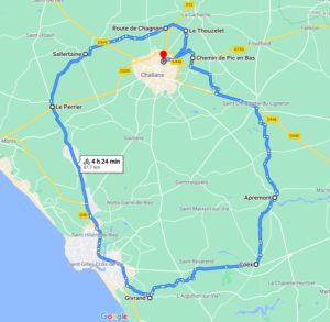 Parcours N802-79km-Bocage-Marais