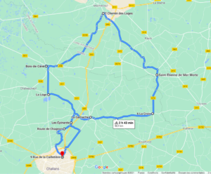 Parcours N50-06-50km-Bocage