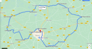 Parcours N808C-78km-Bocage/Marais