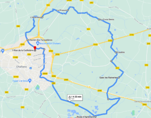 Parcours N07-28km-Bocage