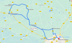 Parcours N40-31km-Bocage