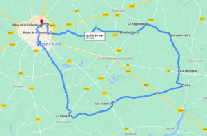 Parcours N50-03-50km-Bocage