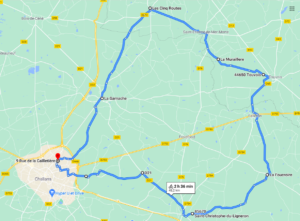 Parcours N50-10-49km-Bocage