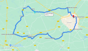 Parcours N40-03-42km-Bocage