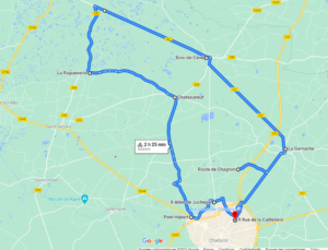 Parcours N40-11-43km-Marais