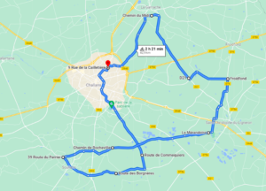 Parcours N40-12-43km-Bocage