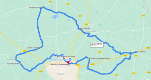 Parcours N40-23-45km-Bocage