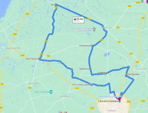 Parcours N40-29-47km-Marais